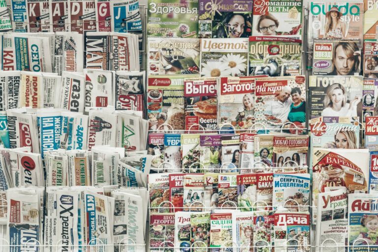 magazines and newspapers representing what public relations is