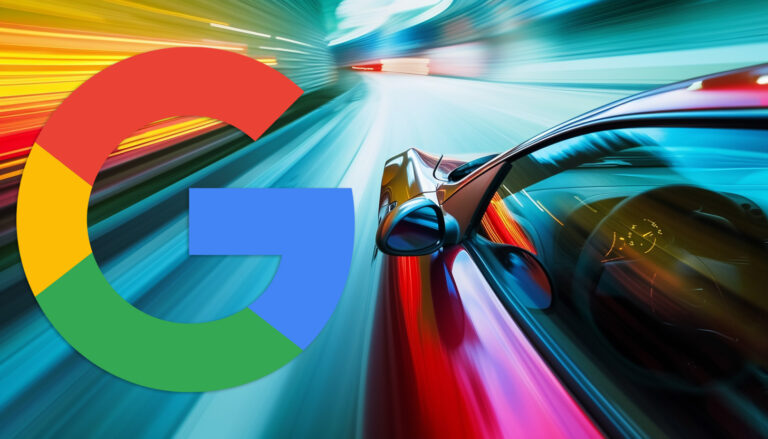 Car Fast Speed Google Logo