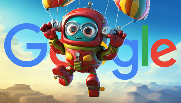 Google Robot Parachute