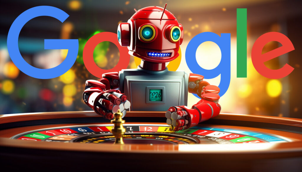 Google Robot Playing Roulette