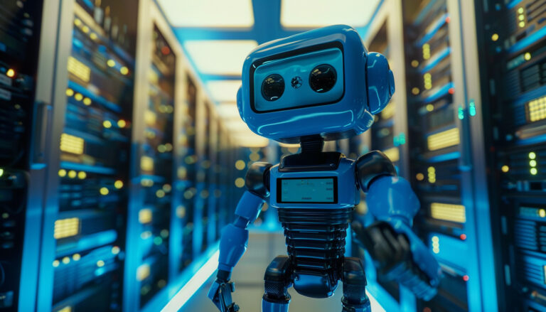 Bing Robot Server Room