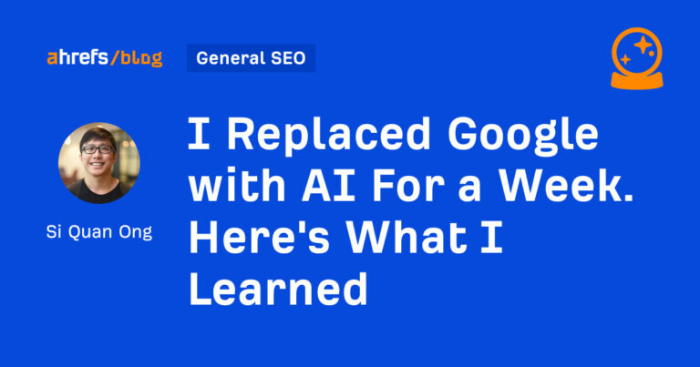 I Replaced Google with AI For a Week. Here's What I Learned