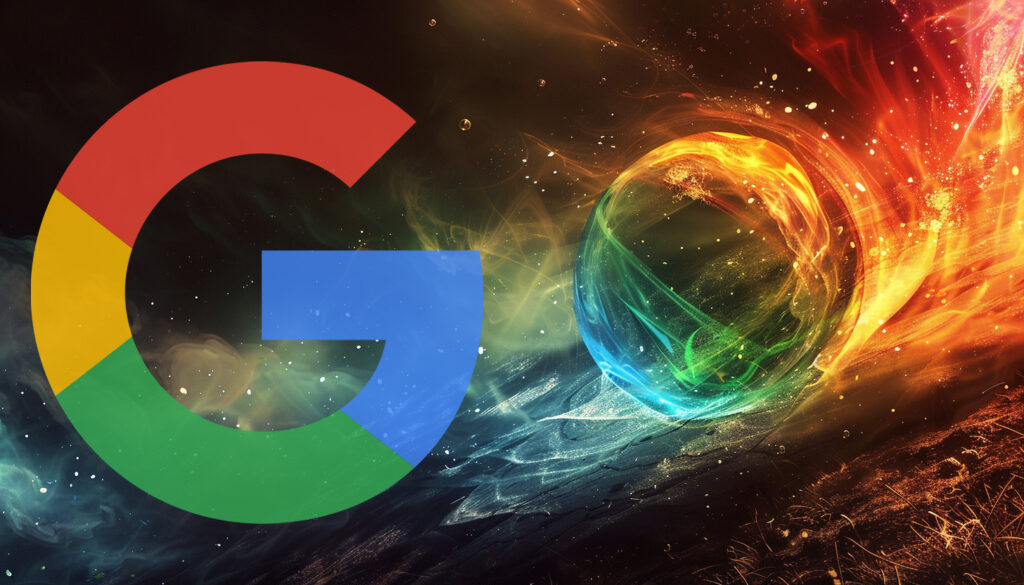 Google Core Rolling Fire Ball