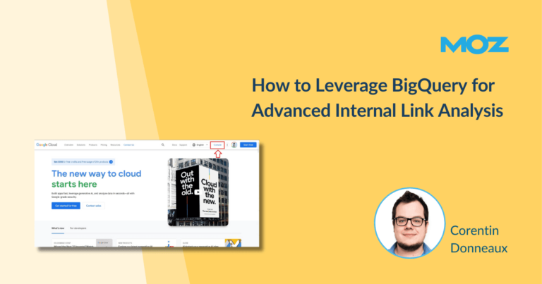 Leverage BigQuery for Advanced Internal Link Analysis