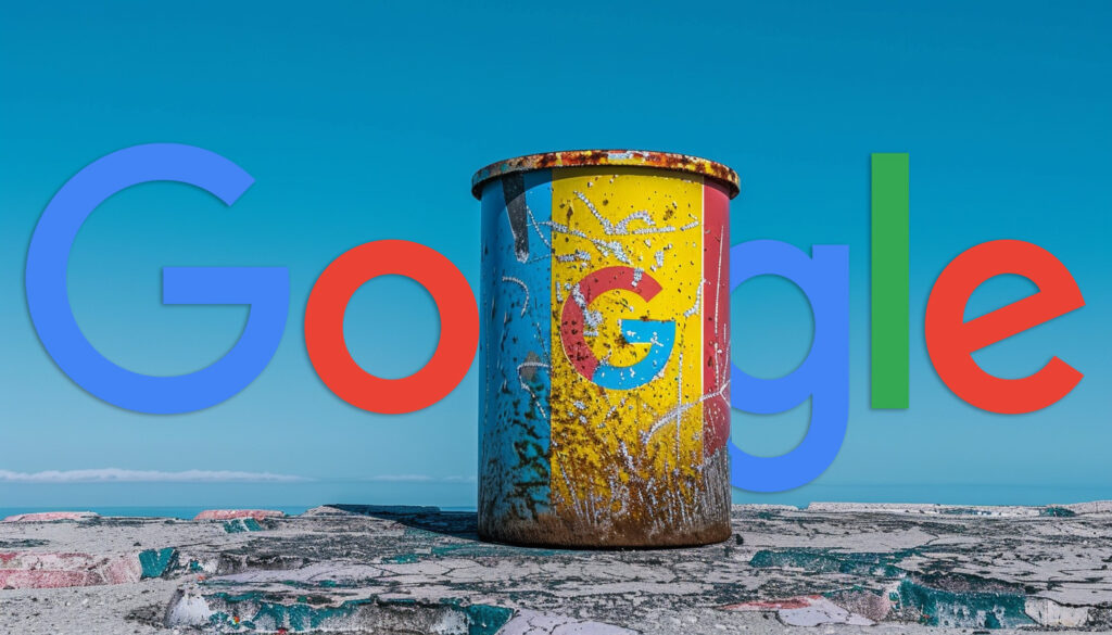 Google Trash Can