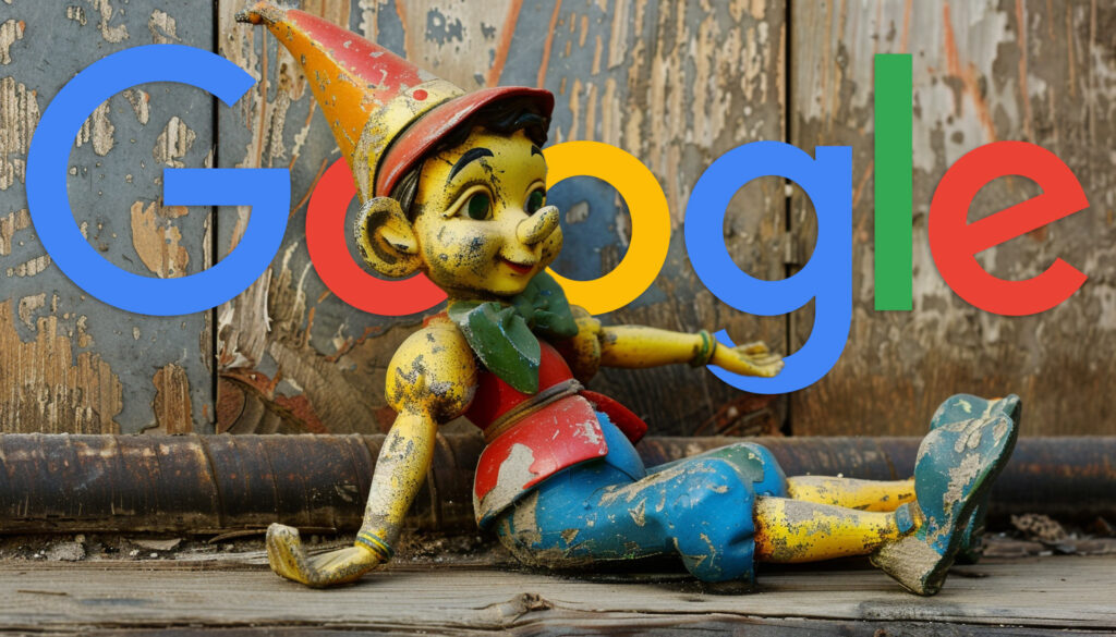 Pinocchio Google