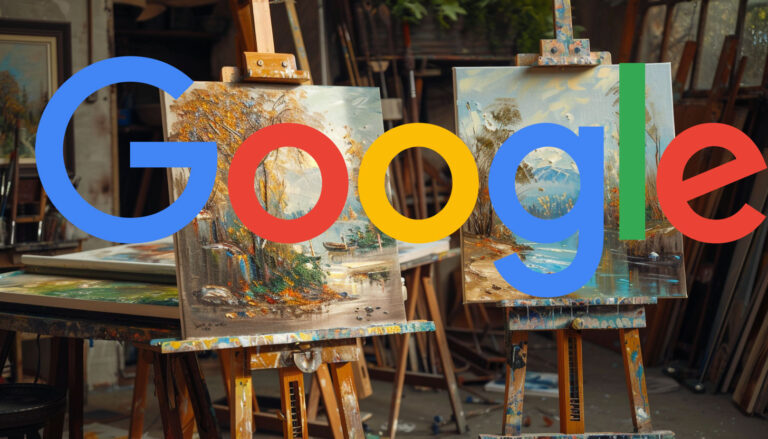 Similar Paintings Google Logo
