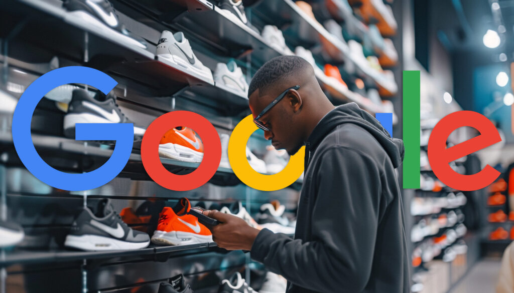 Sneaker Store Man Google Logo