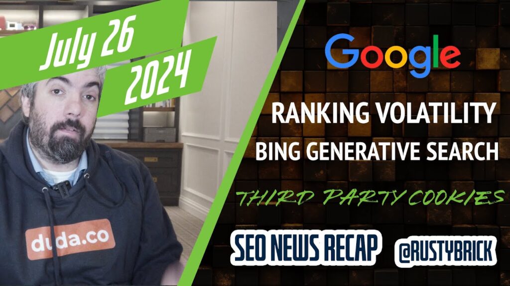 Google Volatility, Bing Generative Search, Reddit Blocks Bing, Sticky Cookies, AI Overview Ads & SearchGPT