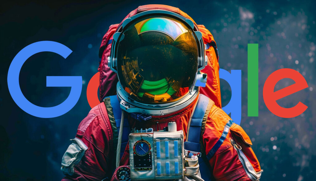 Google Discover Astronaut