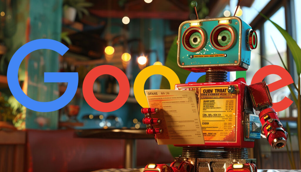 Google Robot Menu