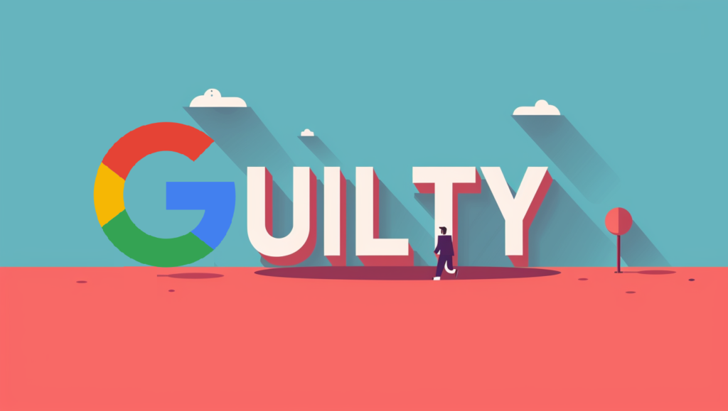 Google guilty