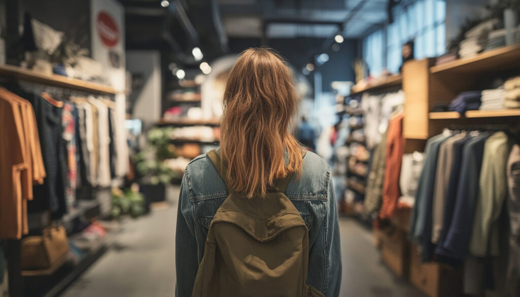 Woman Retail Store