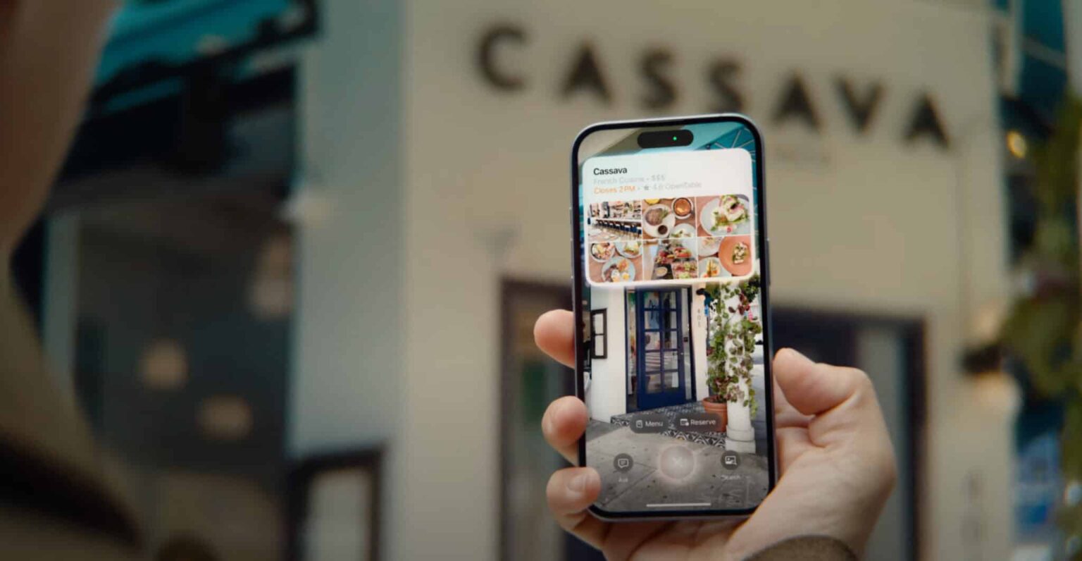 Apple Visual Intelligence - search using your iPhone camera