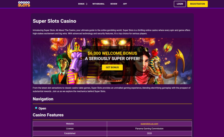 Super Slots Mobile Casino: Gaming on the Go for U.S. Players