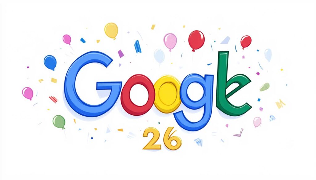 Google 26 Birthday Ai