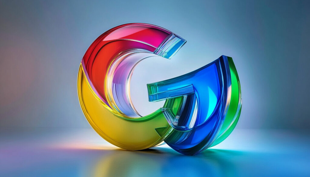 Twisted Google Logo